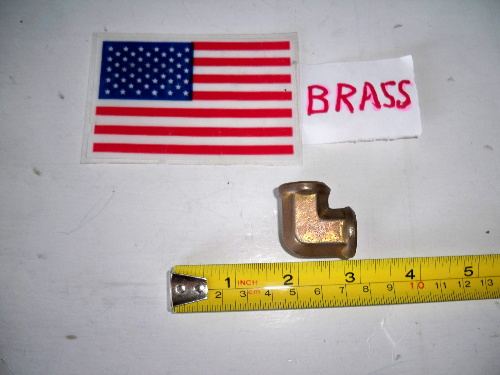 2pc 1/4" NPT ELBOW 90* BRASS  PIPE FITTING Plumbing WATER AIR FUEL OIL BOAT
