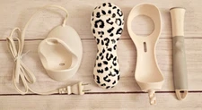 USED / WORKS Clarisonic Pro + Handle + Charging Cradle - Animal Print