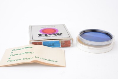 B+W filtre 75099 KB-20 diamètre 72mm 72 KB-20 2,7x Corrector Azul (blue). F- PRO