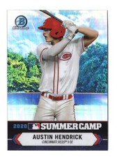 Austin Hendrick 2021 Bowman Chrome Baseball 2020 Summer Camp #SC-8 Reds