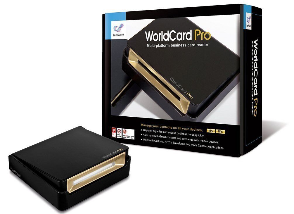 PenPower WorldCard Pro-Professional Business Card Scanner (Win/Mac)