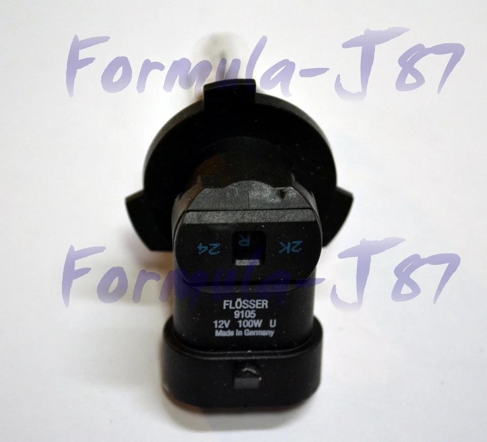 Flosser Rally 9005 HB3 100W 9105 Two Bulbs Head Light High Beam Replacement EO - Image 4 of 4