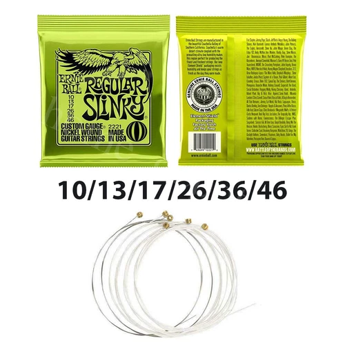 3/6Pack Electric Guitar Strings Slinky For Ernie Ball 2221(10-46) 2223 (9-42) - Picture 3 of 28