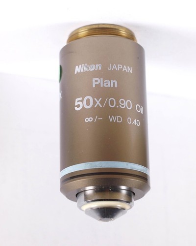 Nikon Plan 50x OIL M25 CFI Infinity Eclipse Microscope Objective - 第 1/5 張圖片