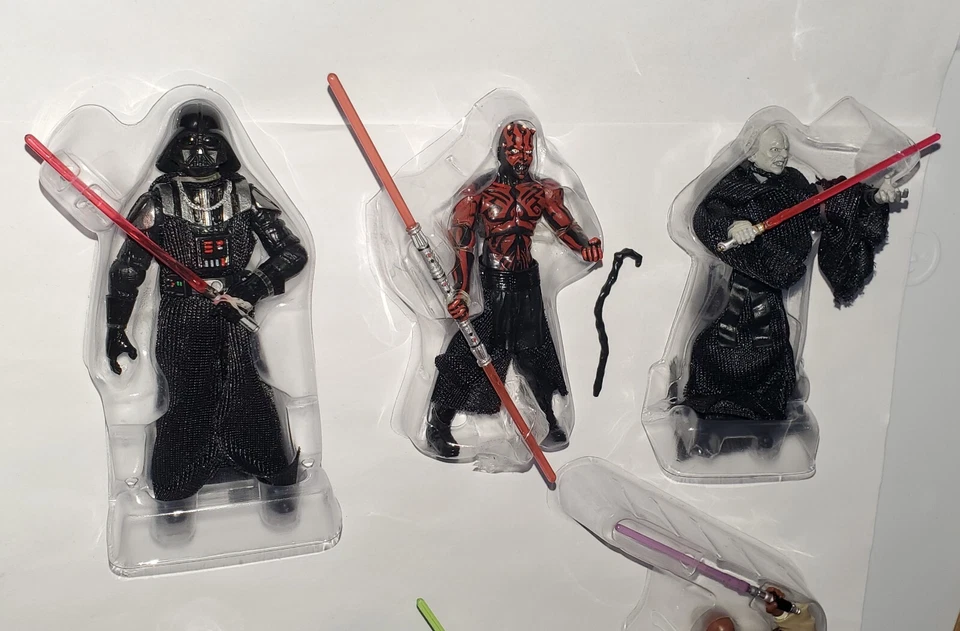 Star Wars JEDI vs SITH 3.75" Figure LOT of 6 Order 66 Blu-ray Commemorative - Image 3 of 4