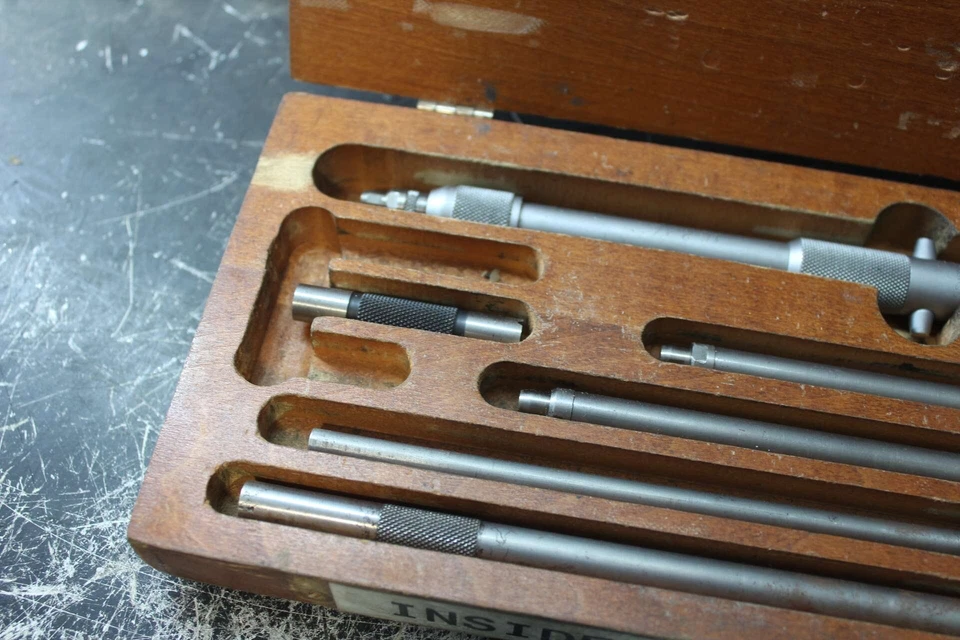 STARRETT Inside Micrometer 8" to 32" (incomplete and box is broken, see pictu... - Image 4 of 4