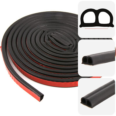 Universal Gummi Dichtung Auto Tür Camping Fenster Dichtband B-Typ | 12mm x 3m
