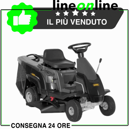 Rider trattorino tagliaerba Alpina AT2 66 QA con cesto di raccolta - Imagen 1 de 10