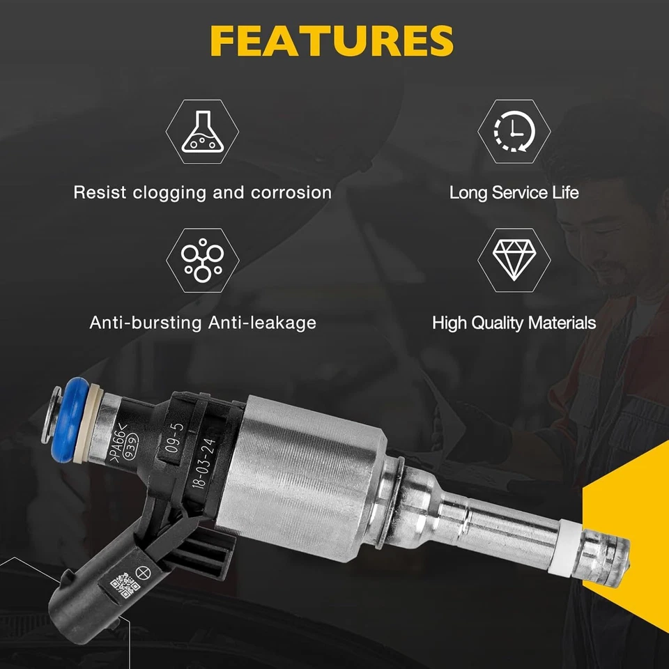 4XOEM For BOSCH 06H906036G Fuel Injectors For Audi A4 TT VW Jetta Golf CCTA 2.0T - Изображение 4 из 4