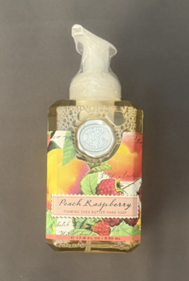 Michel Design Works Peach Raspberry Foaming Hand Soap 17.8 oz., Sealed