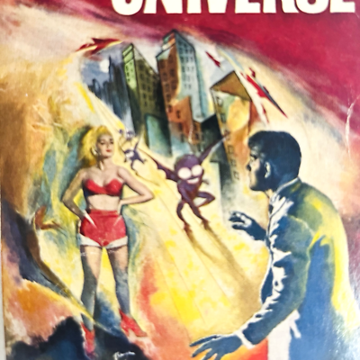 #ad Antiquarian What Mad Universe Lot of 3 Bantam Books Paperback Science Fiction $30.00