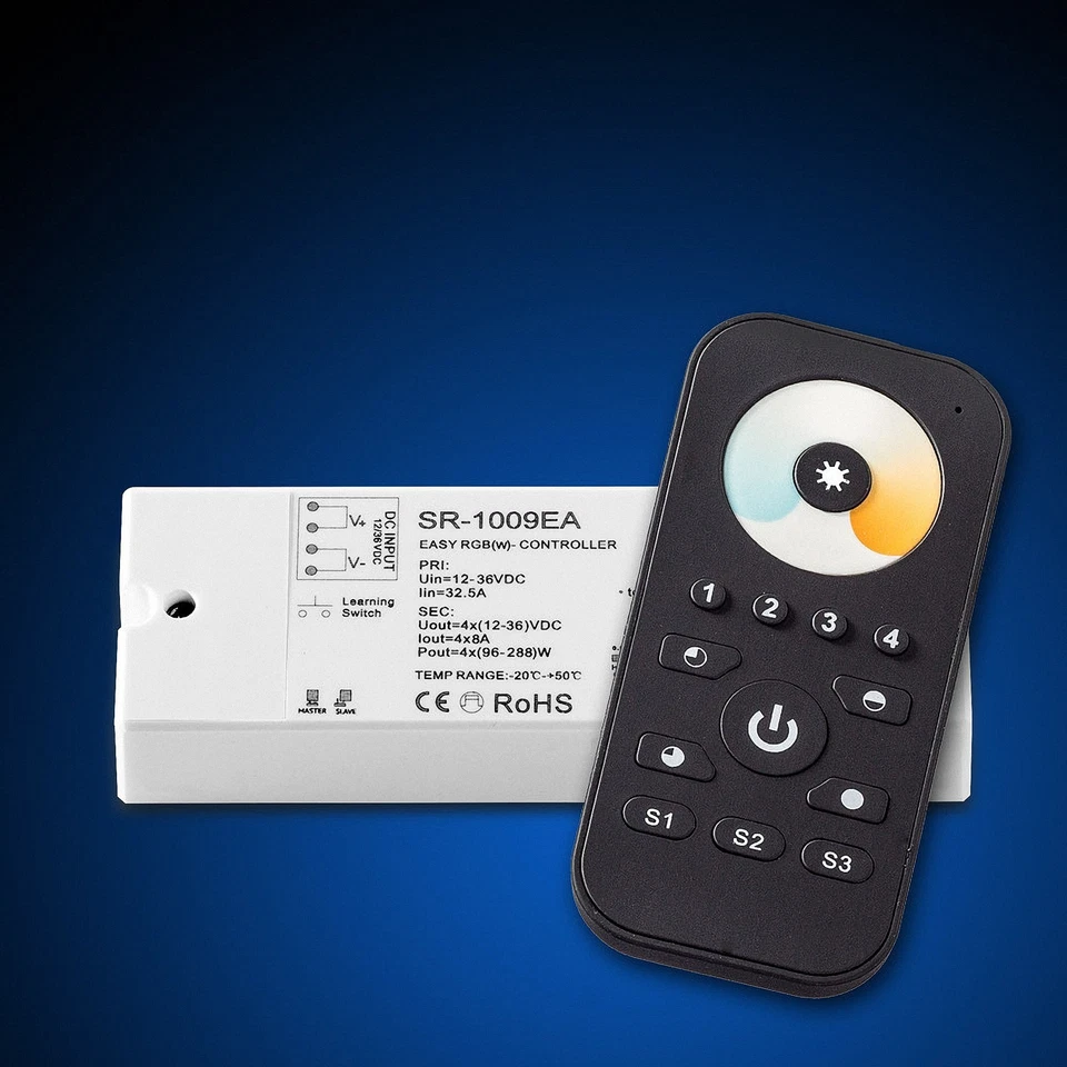 LED CONNEX TUNABLE WHITE RF-Controller 2819SCCT bis 4 x 8A - Bild 1 von 1