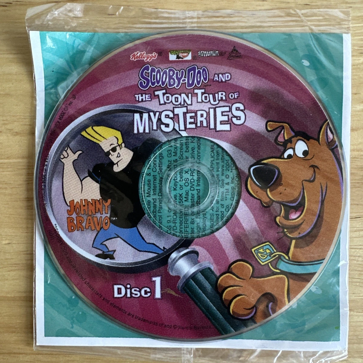 Kellogg's Scooby-Doo and the Toon Tour of Mysteries~DVD-ROM~Disc 1
