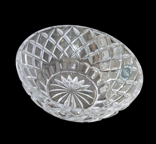 Lenox Fine Lead Crystal Bowl, Made in Czech Republic, Full Lead Crystal 5" - Picture 3 of 6