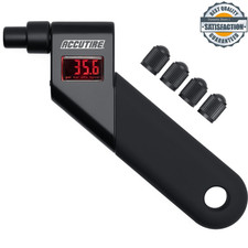 Accutire Ms-4021b Digital Tire Pressure Gauge 5-150 Psi W Valve Caps