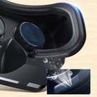 Portable VR 3D Casque Headset with Comfortable Fit Compatible with Smartphones