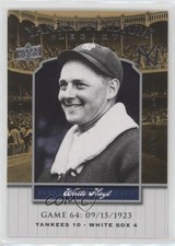 2008 Upper Deck Yankee Stadium Legacy Waite Hoyt #YSL64 HOF x5u