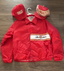 サンフランシスコ49ers フード付きコーチジャケット 49ers Coach Jacket | eBay
