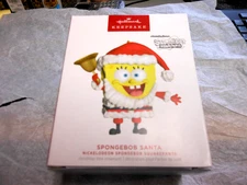 Hallmark Keepsake "Spongebob Squarepants Santa" 2023 Ornament NEW OTHER