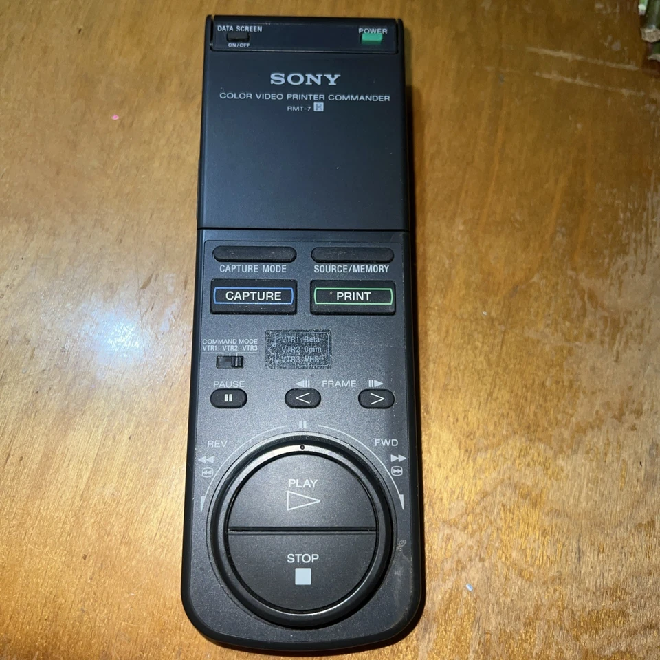 Remote Control for Sony Color Video Printer CVP-G700 - Image 3 of 4
