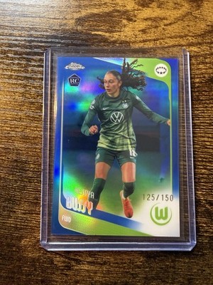 2025-26 Topps Chrome UEFA Women's CL Kessya Bussy RC Blue /150
