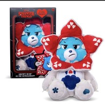 New 12" Netflix Care Bears x Stranger Things Grumpy Bear as Demogorgon Plush