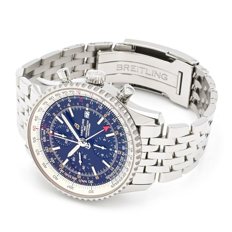 BREITLING Navitimer Chronograph GMT Black A24322121B2A1 A24322
