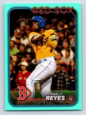 2024 Topps #594 Pablo Reyes Aqua