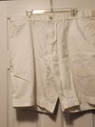 polo Ralph Lauren men's white 100%cotton flat front casual shorts size: 42 — photo 1