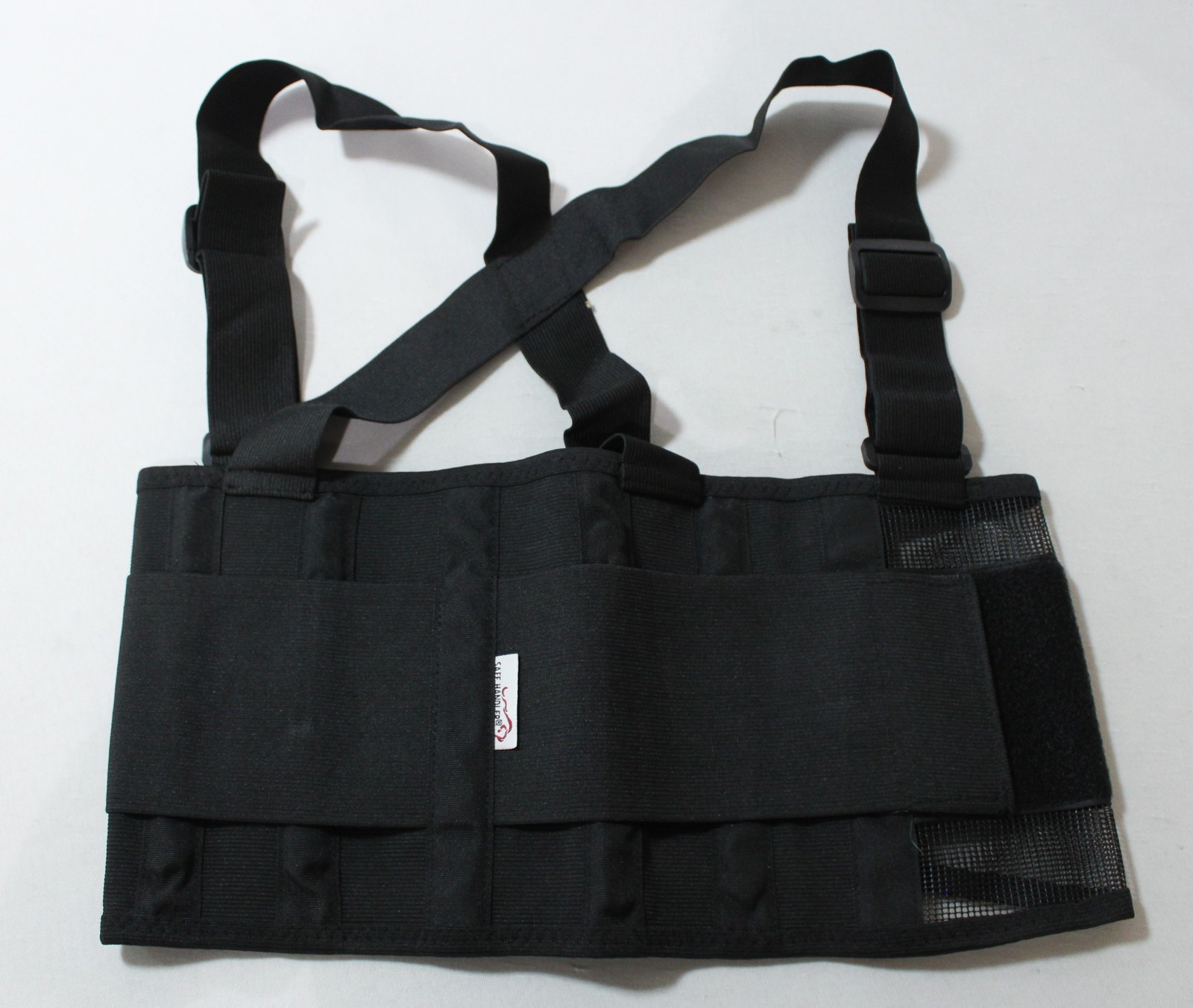 Bison Life Unisex Adult's Safe Handler Ergonomic Lift Belt WR4 Black Medium