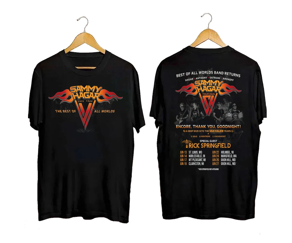 Sammy Hagar Shirt In Men's T-Shirts for sale | eBay