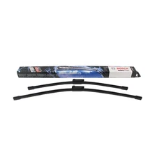 For Audi Porsche Volvo Pair Set Front Left & Right Windshield Wiper Blades Bosch