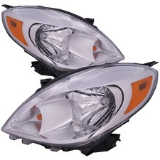Headlights Capa Certified Left Right Pair Fits 2012-2014 Nissan Versa Sedan