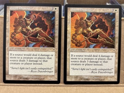 2x Divine Presence (15) Invasion LP MTG Magic the Gathering