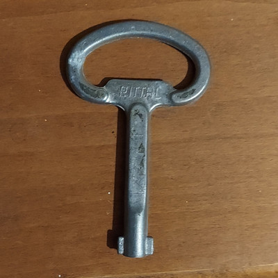 Metal Rittal Electrical Cabinet Key Hollow Barrel Lock