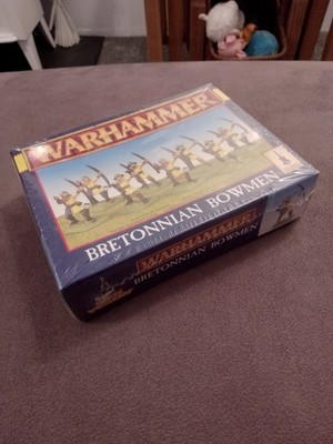 Bretonnian Bowmen Archers Sealed Box Vintage Warhammer Fantasy 5th Edition Rare!