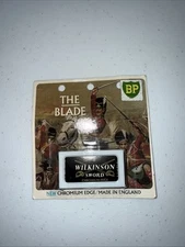 WILKINSON SWORD THE BLADE CHROMIUM EDGE RAZOR BLADES Made In ENGLAND Bp Vtg