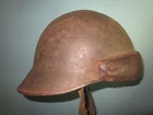 French M1945 Jeanne d'Arc helmet shell Vietnam Dien Bien Fu casque casco 胄 elmo