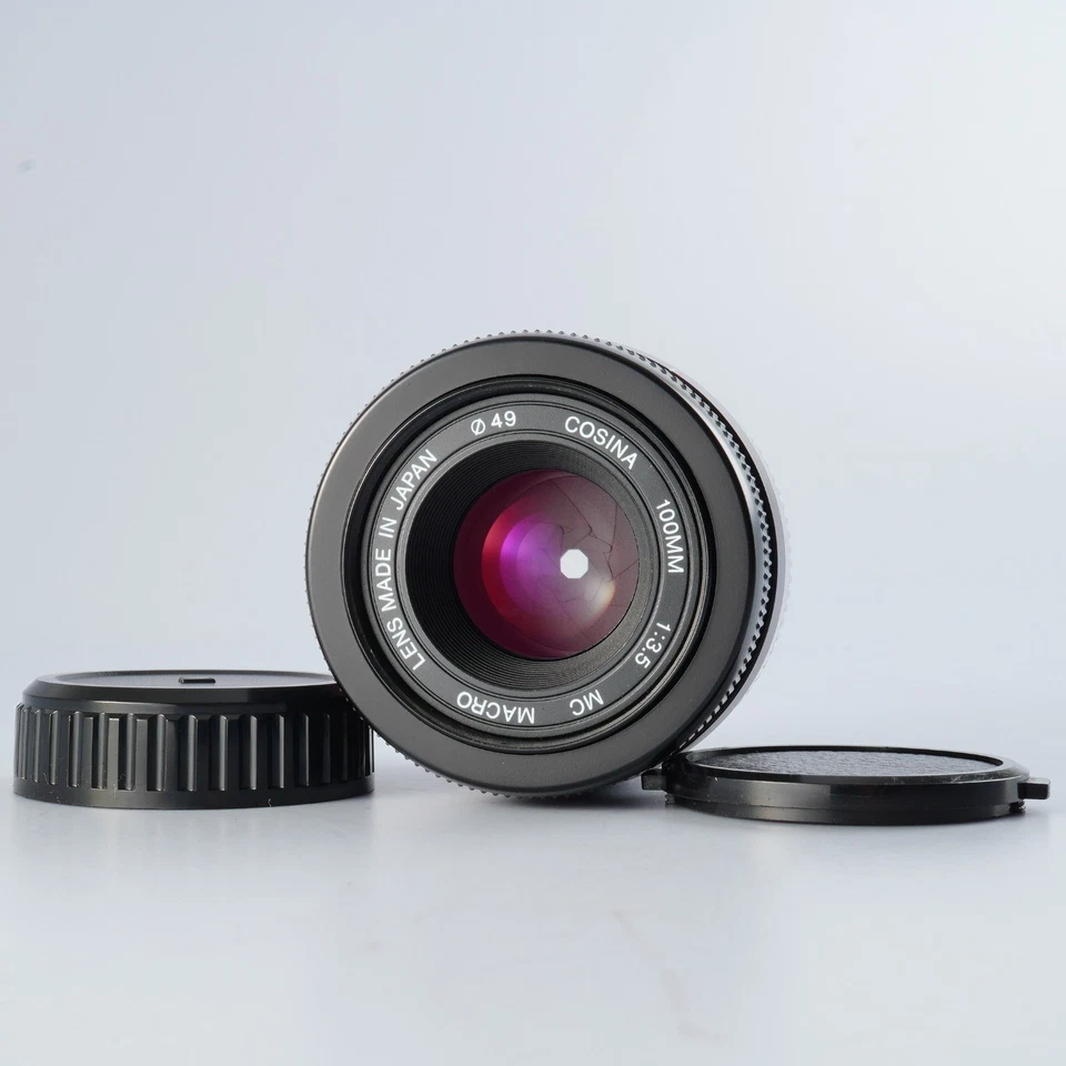 AS-IS COSINA 100Mm F/3.5 MC MACRO Für Nikon F Makroobjektiv - Bild 2 von 4