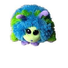 Ty Benny Monstaz Plush 8" Collectible Plush Luv Me Heart Blue Green Purple