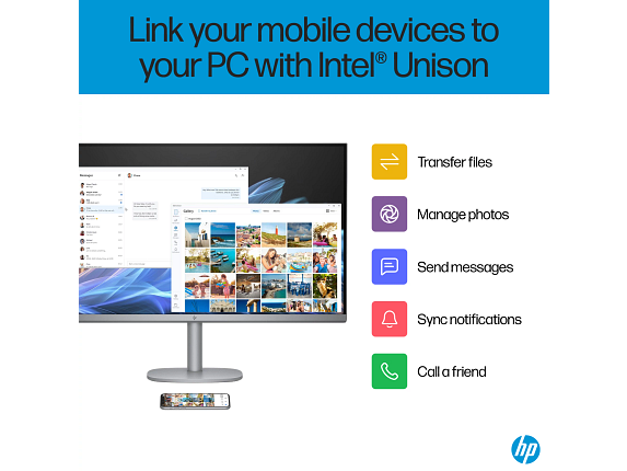 Upgrade with HP OmniStudio X All-in-One Computer 31.5" 4K UHD Intel Core Ultra 7, 16 GB;1 TB