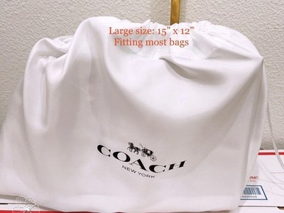COACH AUTHENTIC DUST BAG 16 X 12 INCHES; BRAND NEW!