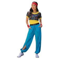 I Can Do That Adult Large Jazz Tap Dance Costume Hip Hop Full Leotard  Crop Top