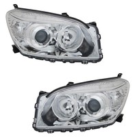 Scheinwerfer Set FüR Toyota RAV4 III ACA ACE H11/HB3 Halogen LWR Motor