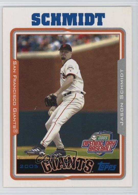 2005 Topps Opening Day Jason Schmidt #46 1g2w