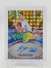 RYAN KALKBRENNER 2025-26 TOPPS CHROME UPD FUTURE STAR GOLD GEO RC AUTO /50 Q5692