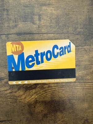 NYC MTA Metrocard expired 2019