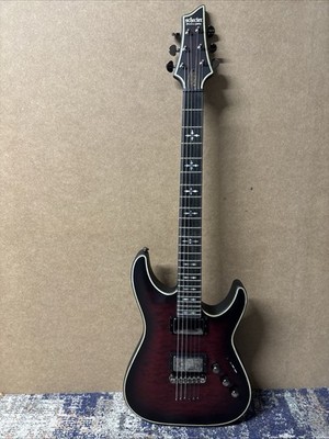 Schecter C-1 Hellraiser E-Gitarre schwarz/rot