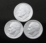 1946 P-D-S 10c SILVER Roosevelt Dimes, Year Set. (R197)