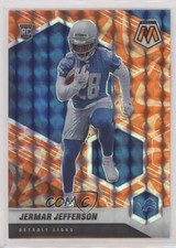 2021 Panini Mosaic Rookies Reactive Orange Prizm Jermar Jefferson #375 7l6